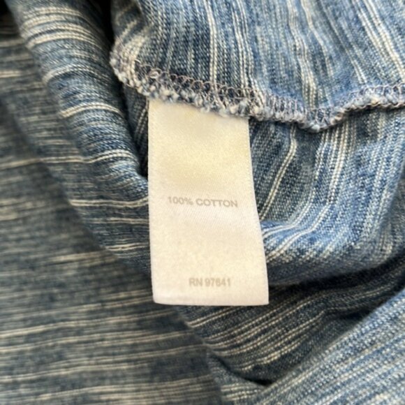 J.Jill indigo short sleeve to size L petite - Picture 4 of 4